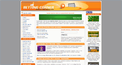 Desktop Screenshot of betting-corner.com